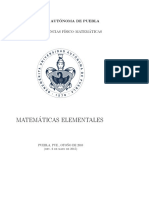 Matematicas Elementales BUAP Rev 2015