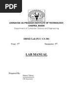 DBMS-lab manual