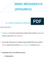 Dynamics Chapter One