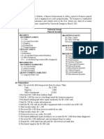 Exercise Principles Accounting I