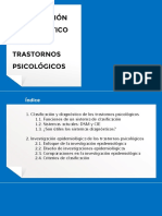 Tema 3. Clasificación y diagnóstico de los trastornos psicológicos