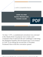 The 1973 Constitution: Lagos, Ella Mae Telecio, Precious Aiza Yujuico, Allain