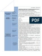 Ficha Formador N°1 Competencias Practicas y de Innovacion para Tecnicos de Nivel Superior en Educacion de Parvulos