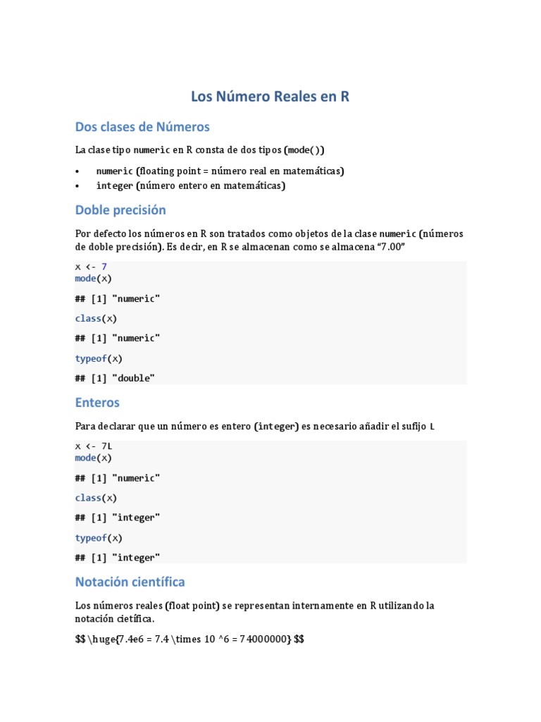 05 NumerosRealesen - R | PDF