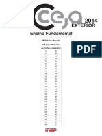 Gabarito Encceja 2014 Exterior Fundamental