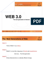 WEB 3.0 WEB 3.0: Renaissance Softlabs (P) LTD