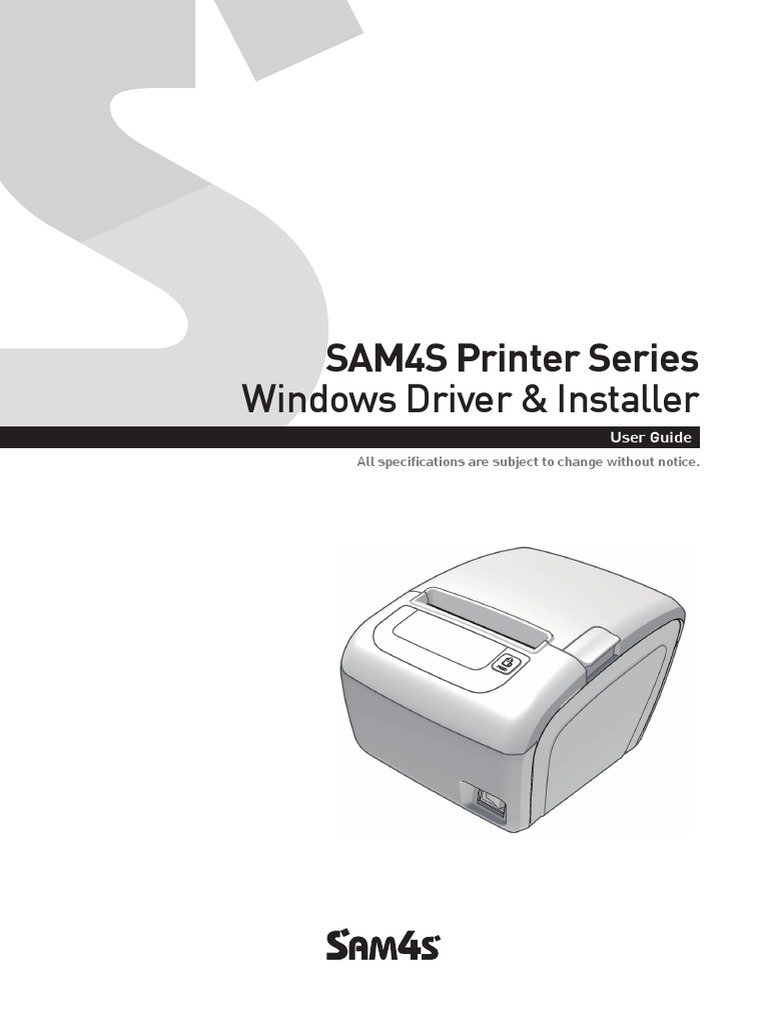 SAM4S Windows Driver | PDF | Microsoft Windows | Windows Vista
