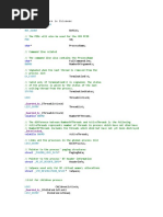 structurile Pe Care Le Folosesc: - Process Ref - Count PID