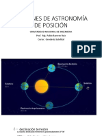 Nociones de Astronomía de Posición