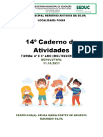 14º Atividades Pequi