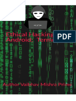 Ethical Hacking With Android Termux 2021