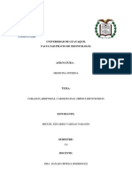 Tarea - Corazon, Arritmias, Cardiopatias, Hiper e Hipotension