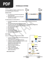 Aircraft Hydraulic Systems Guide | PDF | Valve | Pump