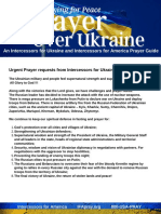 Over Ukraine Over Ukraine: An Intercessors For Ukraine and Intercessors For America Prayer Guide