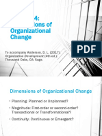 CH 4 - Foundations of Organizational Change - Student