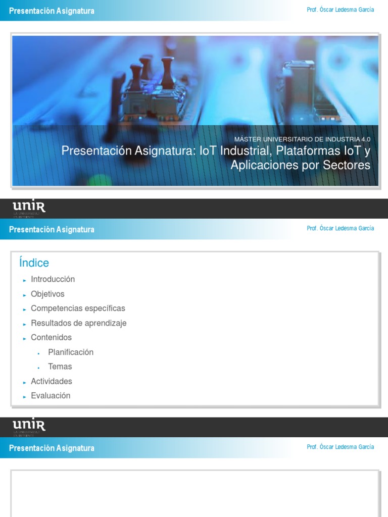 IoT Industrial en la Industria 4.0 | PDF | Internet de las Cosas ...