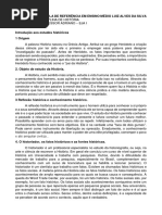 Introdução aos estudos históricos EJA I