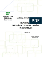 Manual de REAVALIAÇÃO DE BENS MÓVEIS Versão 1.0 Revisado - Contadores.30.06.16 2