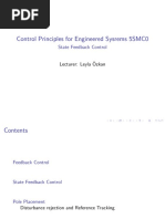 Control Principles For Engineered Sysrems 5SMC0