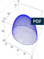 Semiesfera usando Mathematica