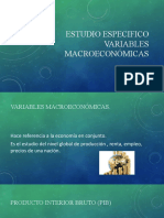 1.1 Variables Macroeconomicas