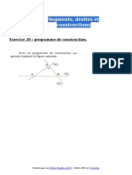 Segments Droites Et Constructions Exercice 20 Sixieme