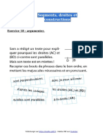 Segments Droites Et Constructions Exercice 18 Sixieme