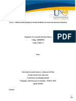 Tarea 1 Pedagogía y Didácticas para La Inclusión