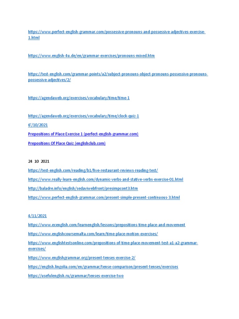 Exercises | PDF