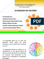 Exposición Seguridad Basada en Valores