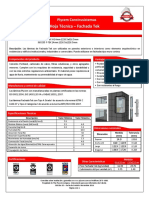 Ficha Técnica Fachada Tek