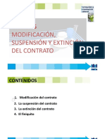 FOL 5 MODIFICACIÃ"N, SUSPENSION Y EXTINCIÃ"N DEL CONTRATO - 2015, Versiã N 97-2003