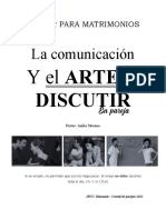 COMUNICACION Y EL ARTE DE DISCUTIR EN PAREJA