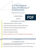 Chap 9 Development, Anchorage, and Splicing of Reinforcement