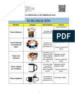 Catalogo de Productos Artymagix Febrero 2021