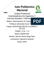 Instituto Politécnico Nacional: Unidad Profesional Interdisciplinaria de Ingeniería Y Ciencias Sociales Y Administrativas