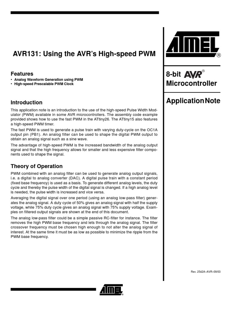 Fast PWM | PDF