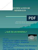 P - 8. Identificación de Minerales