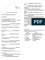 Learning Activity Sheet in FABM I: III. Matching Type