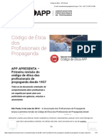 Código de Ética - APP Brasil