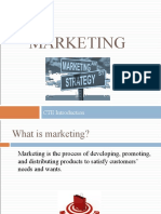 Marketing: CTE Introduction