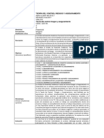 Teoria Del Control Riesgos y Aseguramiento