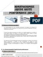 HPLC - La Chromatographie Liquide Haute Performance