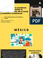 Acciones psicológicas ante COVID-19 en México y EUA