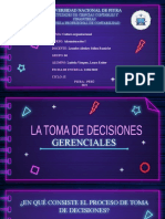 Toma de Decisiones Gerenciales