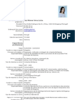 Curriculum Vitae Europass