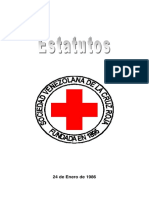 Estatutos Cruz Roja Venezolana