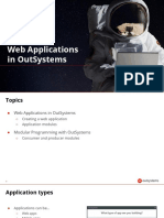 Web Applications in OutSystems