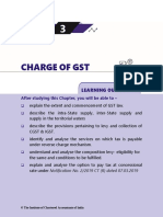 Charge OF GST: After Studying This Chapter, You Will Be Able To