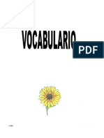 Vocabulario y Balanzas